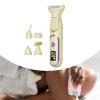 Hzskjyt Electric Shaver for Woman Electric Grooming LED Display Full Body Shaver Bikini Trimmer for Face Body Bikini Underarm Salon, Beige view 3