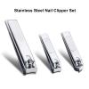 6-Piece Stainless Steel Nail Clipper Set, Manicure Pedicure Kit for Women & Men, with Portable Storage Case, Travel-Friendly Nail Trimmer Kit (Black) view 4