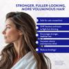 Routine Wellness Anti-Thinning Shampoo and Conditioner Set for Thinning Hair - Biotin DHT Blocker Women & Men - Color Safe Shampoo for Hair Loss & Healthier Hair - Jasmine & Orange Blossom (Pack of 2) view 3
