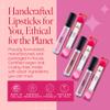 Aromi Matte Liquid Lipstick - Dark Red Lip Color for Women, Velvety Finish, Maroon Shade, Long-Lasting, Waterproof, Vegan (Power Red) view 4