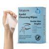 Biopure Eyelid Cleansing Wipes for Dry Eyes  15 Individually Wrapped Pre-Moistened Wipes  Prevent Styes & Refresh Eyes  Preservative-Free Eye Care Wipe for Daily Hygiene -15 Count view 1