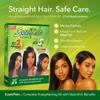 Suavipelo No-Lye Hair Relaxer Kit - Natural Organics Straightening System with Extra Virgin Olive Oil - Conditioning & Revitalizing - 2 Application Kit - Includes Shampoo & Gloves view 2