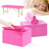 200 PCS Pink Disposable Massage Table Sheets 31"x71" Waterproof Anti-Slip Breathable - Bulk Pack for High-Traffic Lash Salons view 1