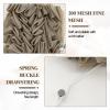 3 PCS Soap Bar Loofah That Holds Bar Soap-Exfoliation Mesh Shower Ball,2 in 1 Bath Loofah Sponge with Drawstring (Coffee, Khaki, White) view 3