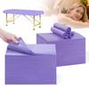 200 PCS Purple Disposable Massage Table Sheets 31"x71" Waterproof Anti-Slip Breathable - Bulk Pack for Premium Spas view 1