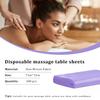 200 PCS Purple Disposable Massage Table Sheets 31"x71" Waterproof Anti-Slip Breathable - Bulk Pack for Premium Spas view 2
