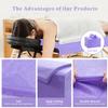 200 PCS Purple Disposable Massage Table Sheets 31"x71" Waterproof Anti-Slip Breathable - Bulk Pack for Premium Spas view 4
