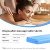 Disposable Bed Sheets 200 Pcs 31" x 71" Breathable Non Woven Fabric - Massage Table Sheets & SPA Bed Cover for Massage, Beauty, Tattoos (Blue) view 2