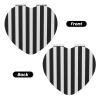 LHBWCVN Compact Mirror for Purse, Handheld 2 Sided 1X/2X Magnifying Makeup Mirror for Women Men, Black & White Stripe Cosmetic Mirror Foldable Mini Vanity Mirror Portable Travel Mirrors view 2