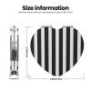 LHBWCVN Compact Mirror for Purse, Handheld 2 Sided 1X/2X Magnifying Makeup Mirror for Women Men, Black & White Stripe Cosmetic Mirror Foldable Mini Vanity Mirror Portable Travel Mirrors view 3