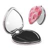LHBWCVN Compact Mirror for Purse, Handheld 2 Sided 1X/2X Magnifying Makeup Mirror for Women Men, Fresh Roses Cosmetic Mirror Foldable Mini Vanity Mirror Portable Travel Mirrors view 1