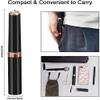 HCUCTOS Hair Trimmer for Nose Ear Hair Trimming, Waterproof Stainless Steel Head, Mute Motor, Precision Groomer, The Safety has a Beautiful, Low Noise view 3