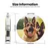 LHBWCVN Compact Mirror for Purse, Handheld 2 Sided 1X/2X Magnifying Makeup Mirror for Women Men, Happy German Shepherd Cosmetic Mirror Foldable Mini Vanity Mirror Portable Travel Mirrors view 3