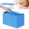 100 PCS Blue Disposable Massage Table Sheets 31"x71" Waterproof Anti-Slip Breathable - For Tattoo Shops view 1