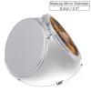 ERSTSNCK Sly Fox Compact Mirror for Purse, Double-Sided 1x/2x Magnifying Metal Pocket Makeup Mirrors, Folding Mini Vanity Mirror, Handheld Round Travel Cosmetic Mirrors for Women view 2