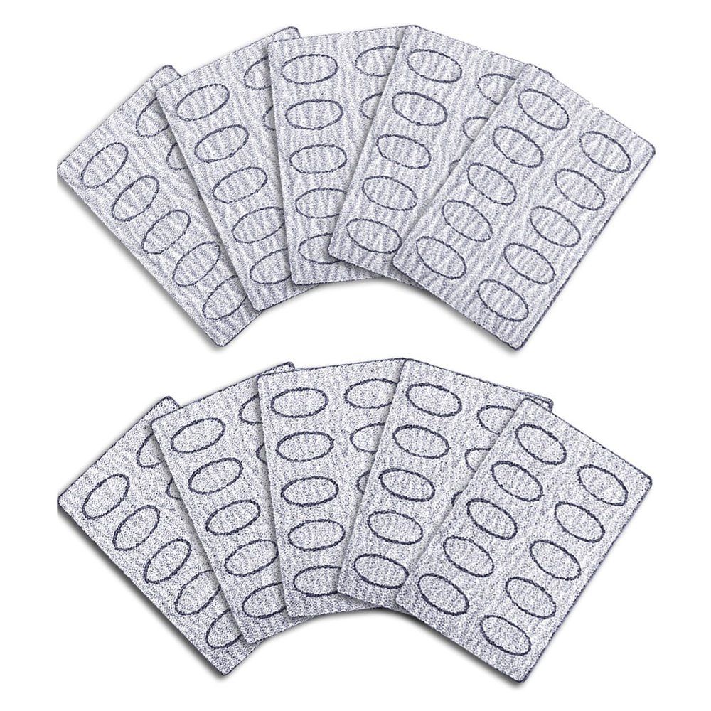 100PCS Self-Adhesive Nail Sandpaper (180/240 Grit) - Manicure Pedicure Refills for Cuticle Care - Fits Cuticle Pusher Pen & Nail Drill Machines