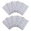 100PCS Self-Adhesive Nail Sandpaper (180/240 Grit) - Manicure Pedicure Refills for Cuticle Care - Fits Cuticle Pusher Pen & Nail Drill Machines view 1