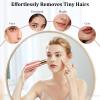 Facial Hair Removal for Women, Portable Painless Hair Remover Device, Rechargeable, with 4 Replacement Heads, for Face, Upper Lip and Chin view 4