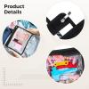 8 Transparent Zipper Pouches, Multi-Purpose Waterproof PVC Storage Bags, Perfect for Organizing Cosmetics & Documents view 2