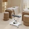 KJZQLMZ Foot Stand Cart, Portable Salon Cart, Foot Spa Cart with Wheels, Rolling Storage Station for Beauty Salon, Hairdresser, Bathroom view 3