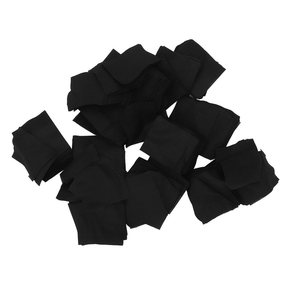 1200 Sheets Black Cotton Face Pads - Strong Absorption Cleansing Cotton Pads for Skin Care and Makeup Removal