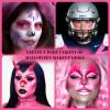 YBUETE Pink Face Body Painting Stick, Professional Full-coverage Cream Pink Face Paint for Halloween SFX Makeup Clown Costume Party, Washable Bright Eye Cheek Art Stick for Adult Festival Carnival view 3