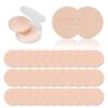 100 Count Round Makeup Sponges With Storage Box, Ultra-Soft Blenders For Face, Eye, And Beauty Routine, Dual-Use Powder Puffs For Dry Or Wet Application view 1