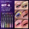 COOL STORY Liquid Eyeliner Waterproof Smudge Proof Eye Liner, 24H Long-Lasting, 0.6ml/0.02 fl.oz (SET-A) view 3