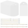 200 Pcs Face Lifting Tape For Chin, Neck, And Jaw, Waterproof Adjustable Design, Soft Pet Material view 1