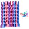 100-Pack Curling Rods, Heat-Free Hair Curlers, Perm Rods For Long Hair With Random Colors view 2