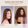 100-Pack Curling Rods, Heat-Free Hair Curlers, Perm Rods For Long Hair With Random Colors view 4