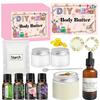 DINGTU Body Butter Making Kit- Shea Butter Lotion Making Kit, DIY Crafts for Adults, Organic Shea Butter Natural Whipped Body Butter Maker Skin Care Gifts for Women view 1