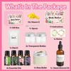DINGTU Body Butter Making Kit- Shea Butter Lotion Making Kit, DIY Crafts for Adults, Organic Shea Butter Natural Whipped Body Butter Maker Skin Care Gifts for Women view 2