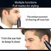 Ear and Nose Hair Trimmer for Men Women with Detachable Head, Professional Painless USB Rechargeable Nose Hair Trimmer, Powerful Motor and Washable Blades, Lightweight Black (Black Single-Piece) view 2