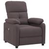 AMBERARD Massage Chair Dark Brown Fabric Massaging Chairs view 2