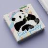 2 Pcs Compact Mirror, 2X Magnifying Glass 2.6x2.8In PU Leather Personalized, Small Mirror for Girls' Pockets Purses & Travel, Gift Box Packaging, Gifts Birthday (Cute Panda Double-Sided Patterns) view 3