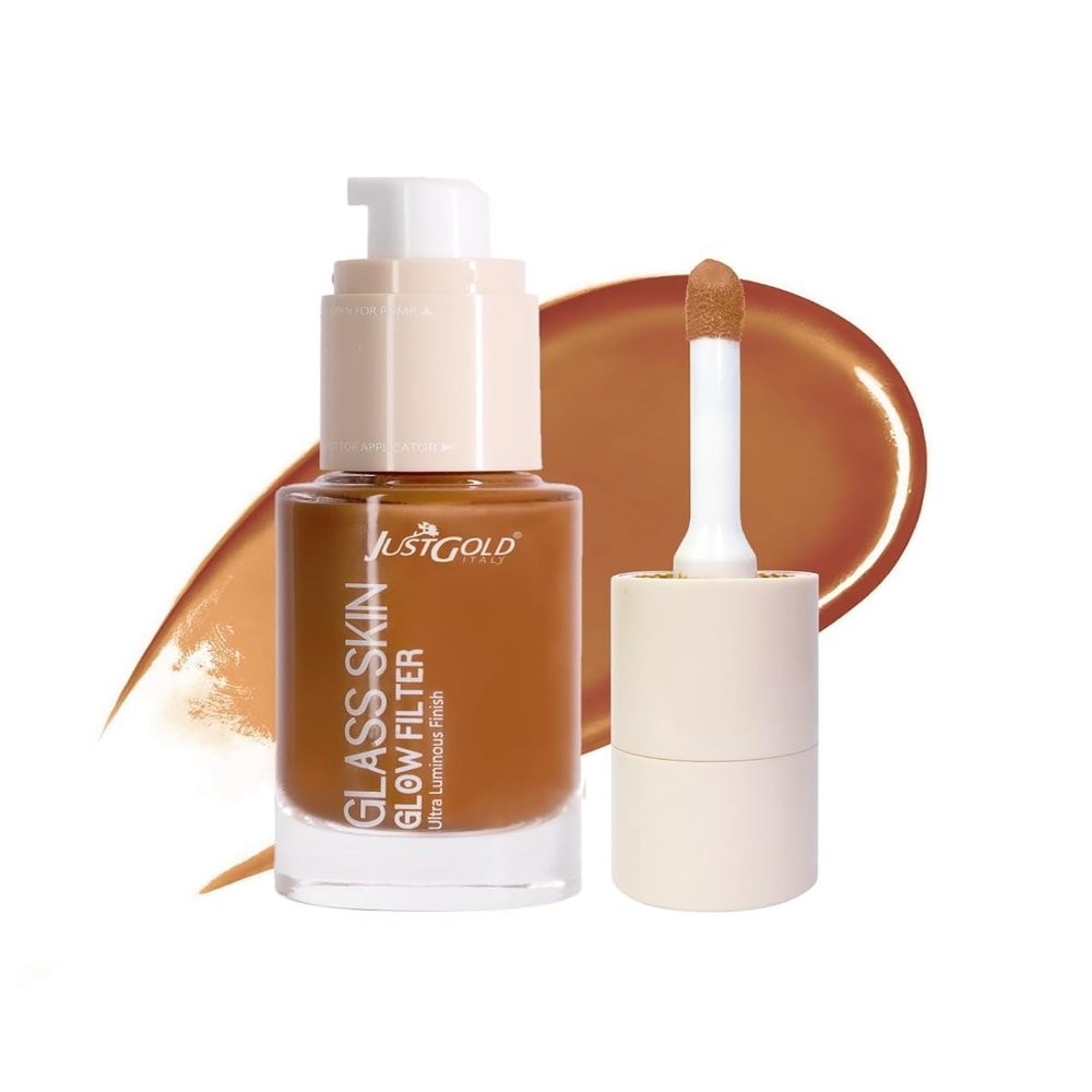 BEMT Glow Skin Filter, Ultra Luminous Finish, Enriched with Vitamin E (30 ML) (Ganache)