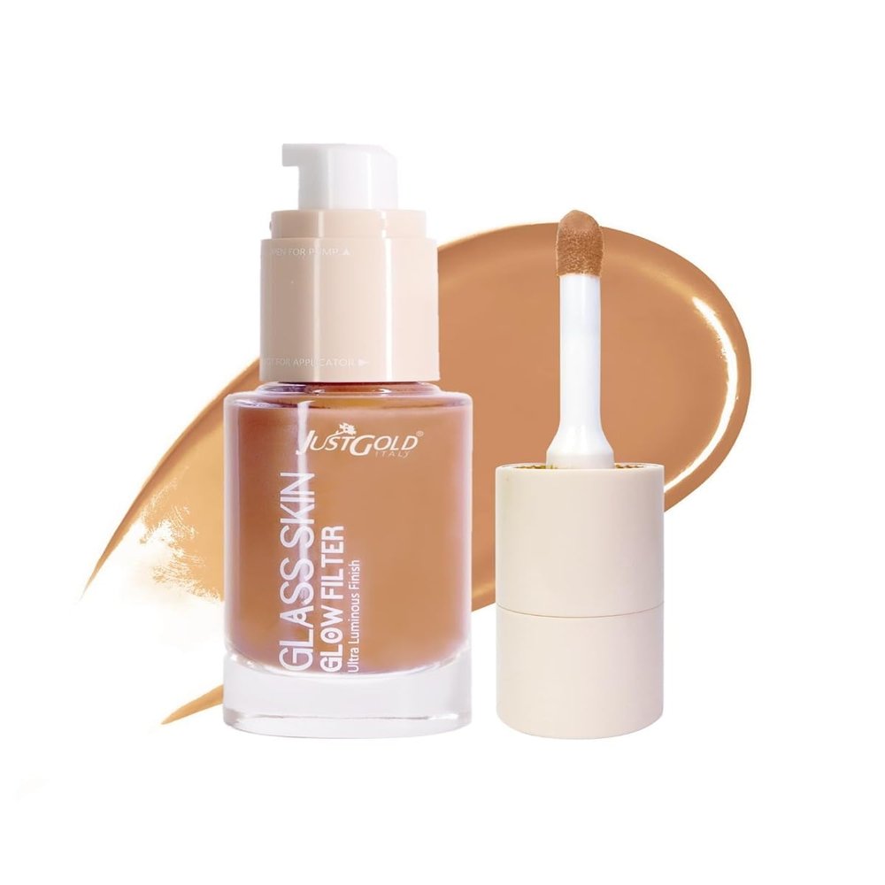 BEMT Glow Skin Filter, Ultra Luminous Finish, Enriched with Vitamin E (30 ML) (Honey)