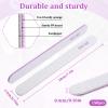 150 Pieces Double Sided Emery Boards 100/180 Grit Nail Files Professional Washable Reusable Nail Buffers Manicure Tools Emery Board Nails Files for Natural Acrylic Nails, Home and Salon Use view 2