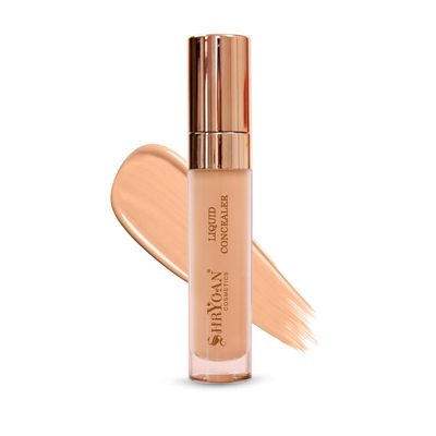 BEMT Liquid Concealer Full Coverage Makeup | Light Cream Shade | Water-Resistant Formula | Natural Finish for Daily Wear | 10g | Pack of 1