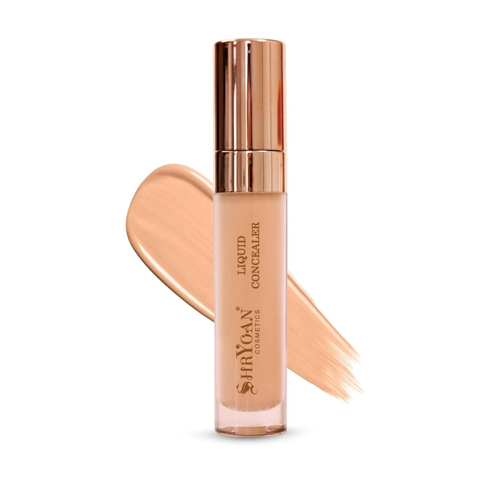 BEMT Liquid Concealer Full Coverage Makeup | Light Cream Shade | Water-Resistant Formula | Natural Finish for Daily Wear | 10g | Pack of 1