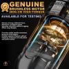Ambition Rotary Tattoo Gun, Ninja Max 280 Wireless Tattoo Pen Machine with 280 g.cm Torque Brushless Motor, 7 Adjustable Stroke 2.4-4.5mm, Dual 2400mAh Batteries 54mm & 34mm Grips Tattoo Supply view 3