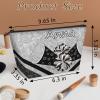 Skonsati Custom Cheerleader Makeup Bag Personalized Cheer Cosmetic Bag with Name Travel Cosmetic Makeup Bag Gifts Toiletry Bags for Women, Silver view 4