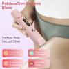 Joigivit Dual Head Shaver 2 in 1 Bikini Trimmer for Women Electric Razors Lady Pubic Hair, LCD Display Bikini Underarm Arm Leg Face Body 2026 Upgraded Version - Pink view 4