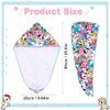 Tokidoki 2 Pack Unicorno Microfiber Hair Towel, 23.6"X10" Cartoon Hair Towel Wrap for Women, Super Absorbent Soft Hair Drying Towel for Curly Hair Long Hair view 2