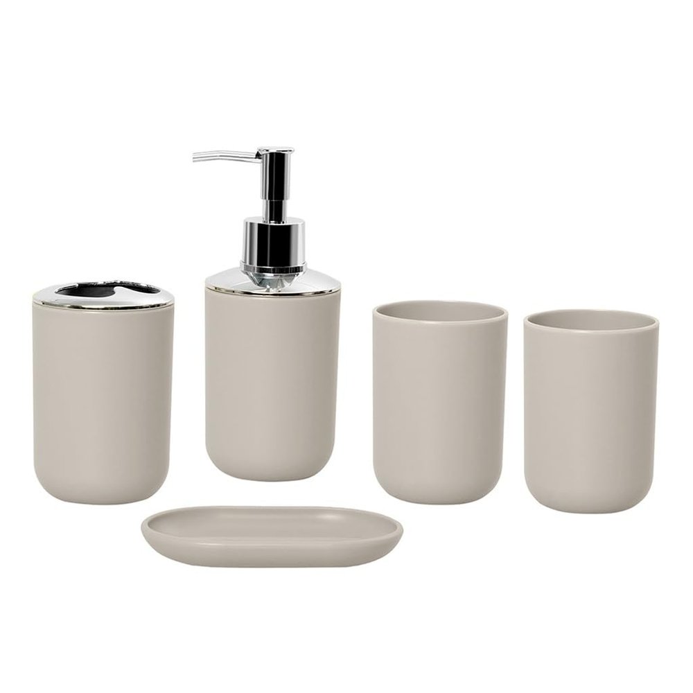 Bathroom Toiletry Set Bathroom Travel Toiletry Cup Five-Piece Home for Two