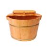 PXIWDAN Footbath Wooden Foot Spa Barrel Foot Bath Barre LFoot Washing Barrel Wood Foot Soaking Bucket Pedicure Barrel Pedicure Soak view 1