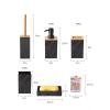 Bathroom Six-Piece Brushing Cup Mouthwash Cup Bathroom Toiletries Set view 4