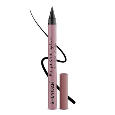 BEMT Black Liquid Eyeliner  Quick-Dry Formula | Long-Wearing, Travel-Friendly Design | Rich Black Finish | 1.25g