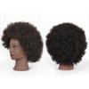 African Hairdressing Training Mannequin Head Realistic Styling Head for Salon Practice Black Hair Model for Cosmetology and Hair Styling view 4